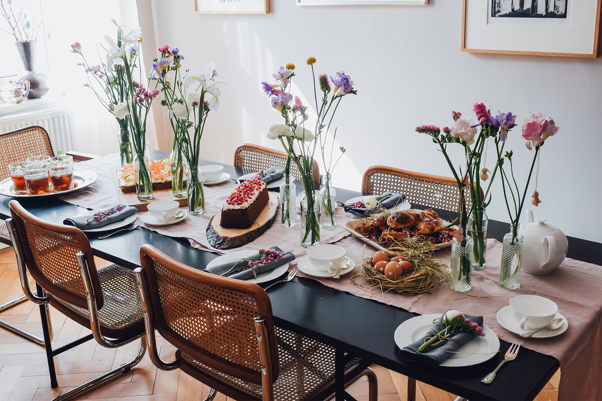 Ostern thesalonettegirls Ostertisch