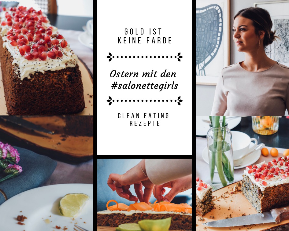 Ostern mit Gold ist keine Farbe Clean Eating